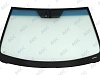 Фото NDG TOYOTA CAMRY VI 4D СЕД 2006- Стекло ветровое Зеленое/Зеленая полоса -Место для ДД-VIN (Без молдинга)