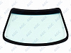 Фото MGC CHEVROLET AVEO 2006-2011/RAVON NEXIA R3 2015- Стекло ветровое Зеленое/Голубая полоса + Solar control