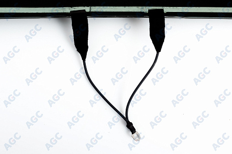 Фото MGC FORD MONDEO 2007- Стекло ветровое Зеленое - Solar control -С полным обогревом-ДД-VIN-Доп.обор- Изм.шелк
