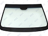 Фото MGC CHEVROLET CRUZE 2009- Стекло ветровое Зеленое/Голубая полоса + Solar control +Изм.доп.оборуд