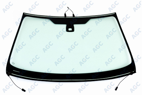 Фото MGC FORD MONDEO 2007- Стекло ветровое Зеленое - Solar control -С полным обогревом-ДД-VIN-Доп.обор- Изм.шелк