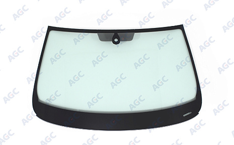 Фото MGC SKODA RAPID I 2015-/RAPID II/VW POLO VI 2020- Стекло ветровое Зеленое - Solar control -Изм.ДД-VIN-Доп.обор-Изм.шелк