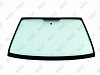 Фото MGC RENAULT CLIO/SYMBOL 1998- Стекло ветровое Зеленое - Solar control - Изм.шелк+Держ.зерк