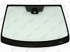 Фото NDG NISSAN QASHQAI P32L/QASHQAI +2 2006- Стекло ветровое Зеленое - Solar control -Место для ДД-VIN-Изм.шелк
