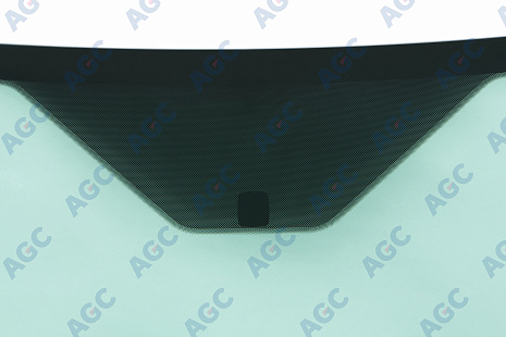 Фото MGC FORD TRANSIT V363 низк. 2014- Стекло ветровое Зеленое - Solar control -VIN-Инкапс- Без держ.зерк