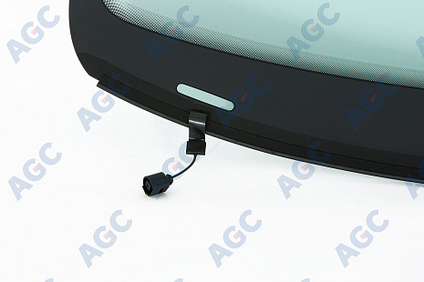 Фото MGC VOLKSWAGEN JETTA 2015- Стекло ветровое Зеленое - Solar control -С полным обогревом-ДД-VIN-Инкапс- Из.разм