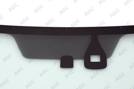 Фото NDG MITSUBISHI L200/PAJERO SPORT 2006- Стекло ветровое Зеленое - Solar control -Место для ДД-Изм.шелк