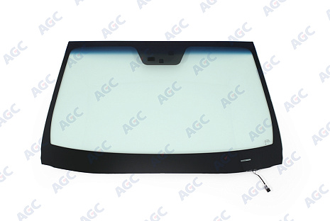 Фото MGC HYUNDAI GRAND SANTA FE 2013- Стекло ветровое Зеленое + Шумоизоляция -С обогревом зоны дворников -ДД-Датч.влажн-VIN