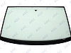 Фото NDG VOLKSWAGEN MULTIVAN/TRANSPORTER T5 2003- Стекло ветровое Зеленое- Solar Control -Без Шелк.под пятак- VIN (без молдинга)