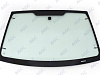 Фото NDG FORD FUSION 2002- Стекло ветровое Зеленое - Solar Control -С полным обогревом-VIN (б/молдинга)