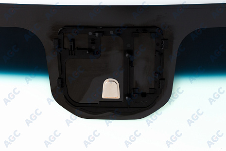 Фото MGC CHEVROLET CRUZE 2009- Стекло ветровое Зеленое/Голубая полоса + Solar control- VIN