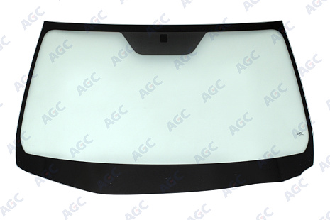 Фото MGC NISSAN X-TRAIL 2013- Стекло ветровое Зеленое - Изм.держ.зерк