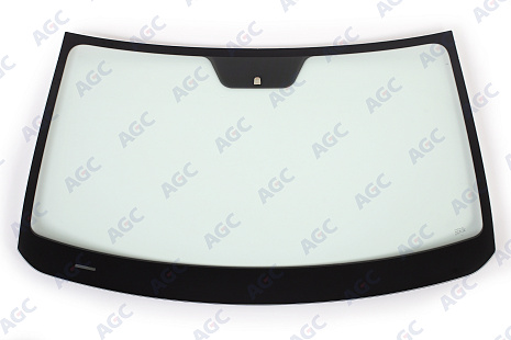 Фото MGC HYUNDAI H1 2007- Стекло ветровое Зеленое - Solar Control - VIN - Изм.держ.зерк