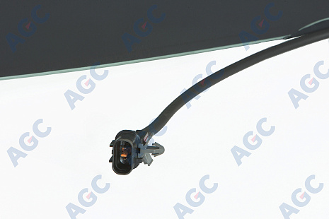 Фото MGC SSANGYONG KYRON 2005-/ACTYON 2006- Стекло ветровое Зеленое/Голубая полоса -С обогревом зоны дворников-ДД-VIN- Изм.шелк