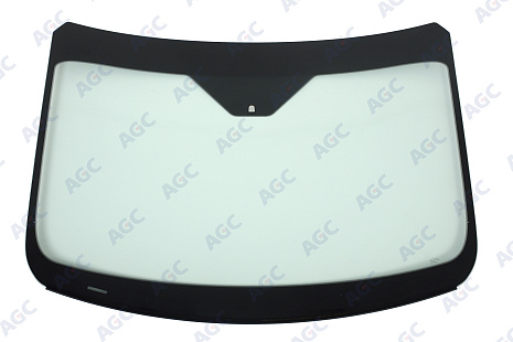 Фото AGC FORD TRANSIT V363 выс. 2014- Стекло ветровое Зеленое - Solar Control -VIN-Инкапс- Держ.зерк