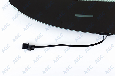 Фото MGC KIA SORENTO 2009- Стекло ветровое Зеленое/Голубая полоса + Solar control -С обогревом зоны дворников-VIN