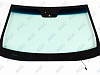 Фото MGC HYUNDAI SANTA FE 2012-2018 Стекло ветровое Зеленое/Голубая полоса + Шумоизоляция -С обогревом зоны дворников -ДД-Датч.влажн-VIN