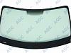 Фото MGC OPEL MOVANO 2010-/RENAULT MASTER III 2013- Стекло ветровое Зеленое - Solar control -VIN