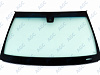 Фото MGC OPEL VECTRA C/SIGNUM 2002- Стекло ветровое Зеленое/Голубая полоса + Solar control -ДД-VIN-Доп.обор- Изм.шелк