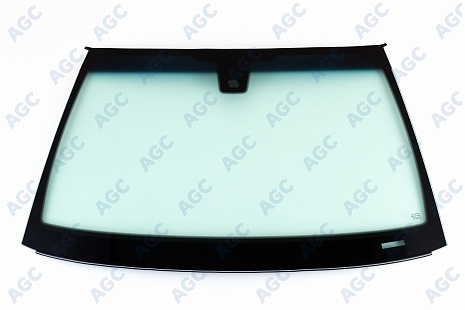 Фото MGC OPEL VECTRA C/SIGNUM 2002- Стекло ветровое Зеленое/Голубая полоса + Solar control -ДД-VIN-Доп.обор- Изм.шелк