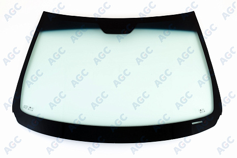 Фото MGC VOLVO XC90 2002- Стекло ветровое Зеленое/Голубая полоса + Solar control -VIN-Инкапс