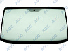 Фото БЕЗ РГ! CITROEN JUMPER I/ PEUGEOT BOXER I/ FIAT DUCATO II 1994-2006 Стекло ветровое Зеленое - Изм.шелк
