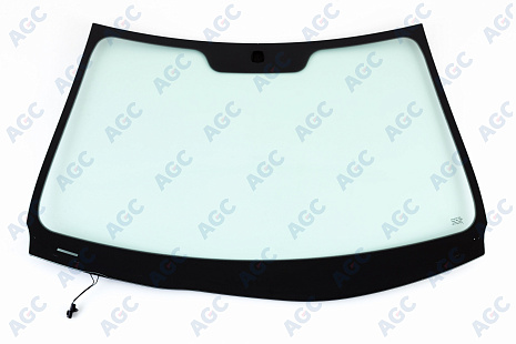Фото MGC KIA CEED 2006- Стекло ветровое Зеленое - Solar control -С обогревом зоны дворников-VIN