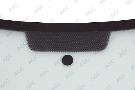 Фото NDG SKODA RAPID I 2012-/RAPID II/VW POLO VI/JETTA VA3 2020- Стекло ветровое Зеленое - Solar control -VIN (Без молдинга)