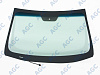 Фото MGC HYUNDAI i40 2011- Стекло ветровое Зеленое/Голубая полоса -С обогревом зоны дворников-VIN