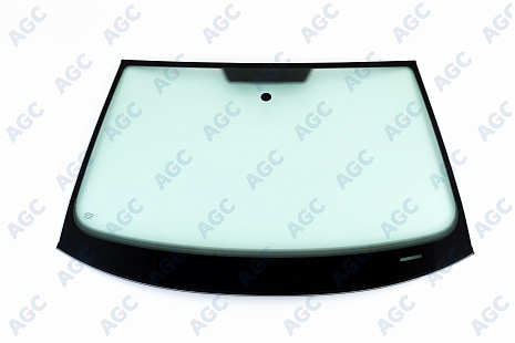 Фото AGC VOLKSWAGEN GOLF V 2006- Стекло ветровое Зеленое - Solar control -VIN-Инкапс-Изм.полож.держ.зерк