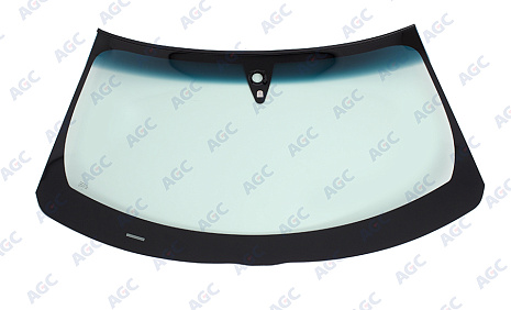 Фото MGC INFINITI FX (S51)/QX70 2008- Стекло ветровое Зеленое/Голубая полоса + Solar control -ДД-VIN-Инкапс