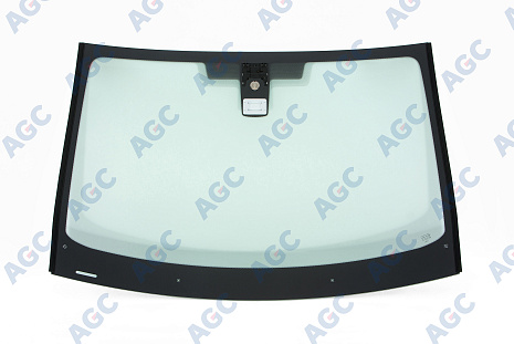 Фото AGC CITROEN BERLINGO/ PEUGEOT PARTNER 2008- Стекло ветровое Зеленое - Solar control -ДД-VIN-Инкапс- Изм.шелк