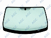 Фото MGC БЕЗ РГ! RENAULT KANGOO II 2008- Стекло ветровое Зеленое - Solar control -VIN- Держ.зерк
