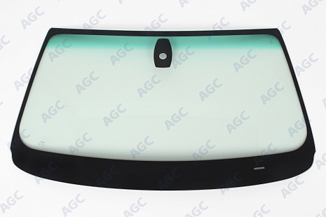 Фото NDG BMW X5 E70 2006-2013 Стекло ветровое Зеленое/Зеленая полоса + Solar control -Место для ДД-VIN- Изм.шелк