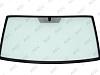 Фото MGC БЕЗ РГ! УАЗ 3163 Patriot NEW Стекло ветровое Зеленое Overtinted - Кант- Без Держ.Зерк