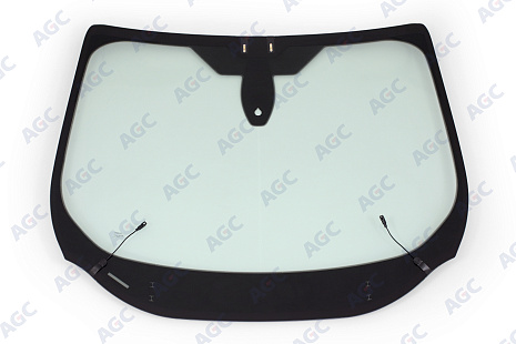 Фото NDG FORD KUGA 2012- Стекло ветровое Зеленое - Solar control -С полным обогревом- Место для ДД -VIN- Изм.шелк - Без молдинга