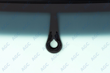 Фото MGC AUDI A6 2004-2011 Стекло ветровое Зеленое/Серая полоса + Solar control -ДД-VIN-Доп.обор