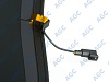 Фото MGC FORD FOCUS III 2011- Стекло ветровое Зеленое - Solar control -С полным обогревом-ДД-VIN-Доп.обор-Изм.шелк