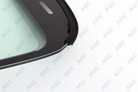Фото MGC БЕЗ РГ! VOLKSWAGEN PASSAT B6 2005- Стекло ветровое Зеленое - Solar control -VIN-Доп.обор