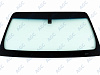 Фото MGC NISSAN PATHFINDER 2005- Стекло ветровое Зеленое/Голубая полоса + Solar control -VIN-Инкапс