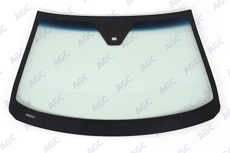 Фото NDG CHEVROLET CAPTIVA 2006-2016/OPEL ANTARA 2007- Стекло ветровое Зеленое/Голубая полоса + Solar control -Место для ДД-VIN- Изм.шелк