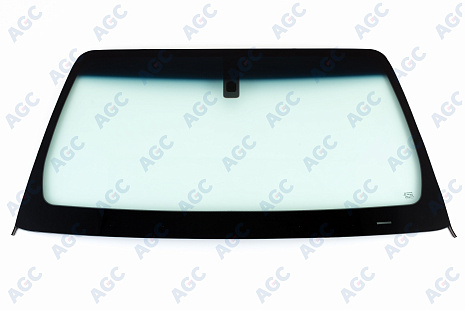 Фото MGC NISSAN PATHFINDER 2005- Стекло ветровое Зеленое/Голубая полоса + Solar control -VIN-Инкапс