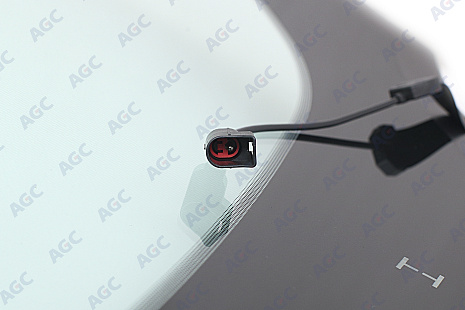 Фото NDG FORD KUGA 2012- Стекло ветровое Зеленое - Solar control -С полным обогревом- Место для ДД -VIN - Без молдинга