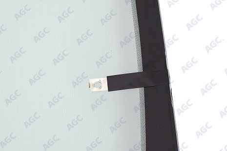 Фото AGC FORD TRANSIT CUSTOM/TOURNEO CUSTOM 2013- Стекло ветровое Зеленое - Solar control -Кам -С полным Обогревом-ДД-VIN- Доп.обор