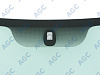 Фото MGC БЕЗ РГ! RENAULT KANGOO II 2008- Стекло ветровое Зеленое - Solar control -VIN- Держ.зерк
