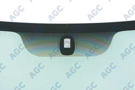 Фото MGC БЕЗ РГ! RENAULT KANGOO II 2008- Стекло ветровое Зеленое - Solar control -VIN- Держ.зерк