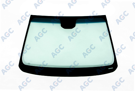Фото MGC CHEVROLET CRUZE 2009- Стекло ветровое Зеленое/Голубая полоса + Solar control -ДД-VIN