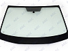 Фото NDG MAZDA CX-5 2011- Стекло ветровое Зеленое (Без молдинга)