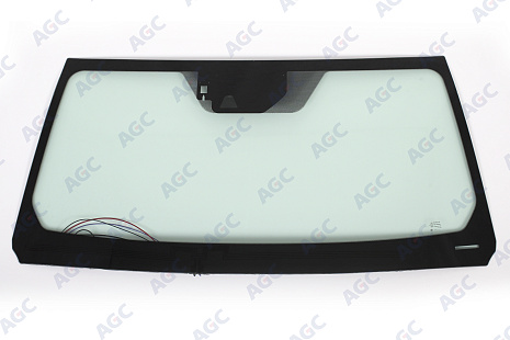 Фото MGC TOYOTA LAND CRUISER J300 2021- Стекло ветровое Зеленое + Шумоизоляция -Кам- С полным обогревом+ обогрев зоны дворн -ДД- HUD -VIN
