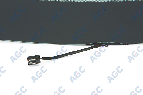 Фото MGC CHEVROLET CAPTIVA/OPEL ANTARA 2006- Стекло ветровое Зеленое/Голубая полоса + Solar control -С обогревом зоны дворников-VIN
